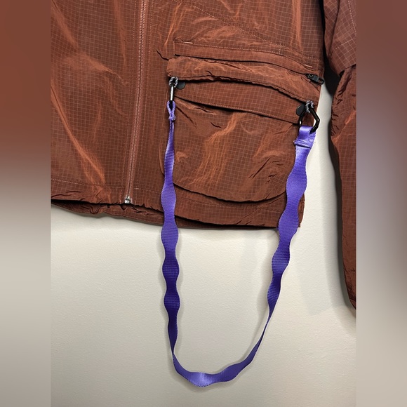 NWT lululemon convertible ripstop hiking jacket 6 - ancient copper - Picture 11 of 11